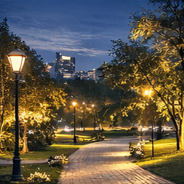 Ландшафтное освещение